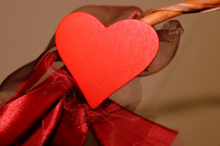 Red bow ornament