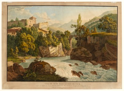 CH-NB - Grafiken Orts- und Landschaftsansichten - GS-GRAF-ANSI-VD-160