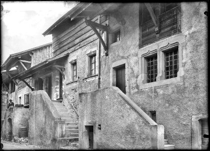 CH-NB - Hermance, Maison, Façade, vue partielle - Collection Max van Berchem - EAD-8762