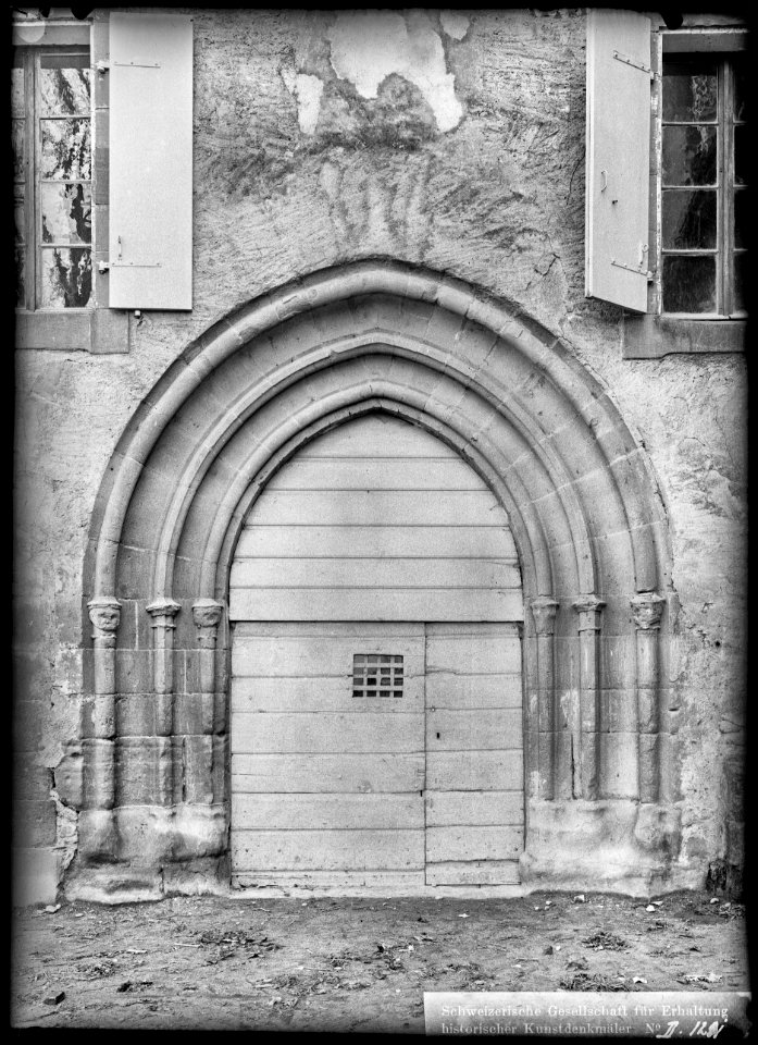CH-NB - Hermance, Église, Portail, vue d'ensemble - Collection Max van Berchem - EAD-8761