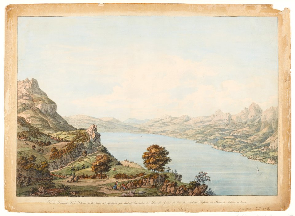 CH-NB - Grafiken Orts- und Landschaftsansichten - GS-GRAF-ANSI-VD-143