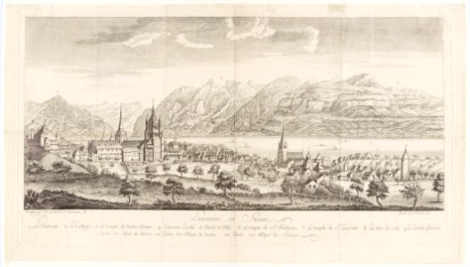 CH-NB - Grafiken Orts- und Landschaftsansichten - GS-GRAF-ANSI-VD-147