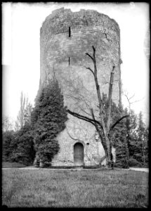CH-NB - Hermance, Château, Tour, vue partielle - Collection Max van Berchem - EAD-8759