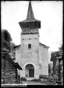 CH-NB - Grimentz, Eglise, vue partielle - Collection Max van Berchem - EAD-7612