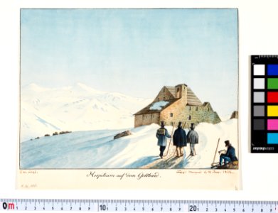 CH-NB - Hospitium auf dem Gotthard - Grafiken Orts- und Landschaftsansichten - GS-GRAF-ANSI-TI-61