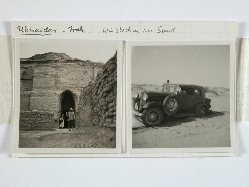 CH-NB - Irak, Ukhaidar- Festung, Auto - Annemarie Schwarzenbach - SLA-Schwarzenbach-A-5-03-192