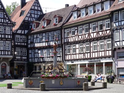 Fachwerkhäuser fountain city places of interest photo