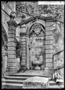 CH-NB - Morcote, Chiesa Santa Maria del Sasso, vue partielle extérieure - Collection Max van Berchem - EAD-7135