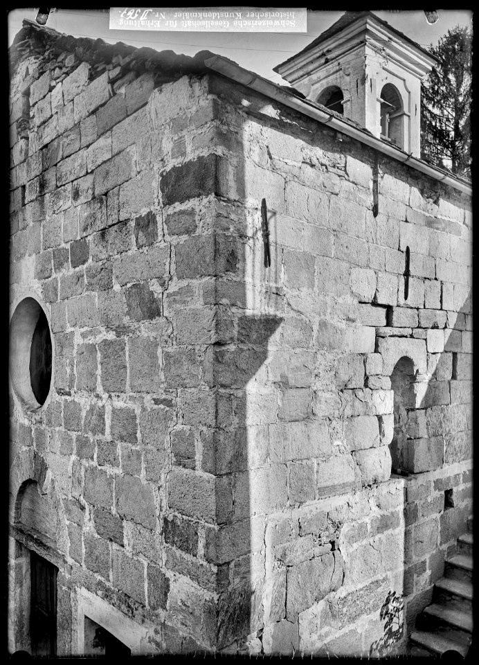 CH-NB - Locarno, Chiesa San Stefano, vue partielle extérieure - Collection Max van Berchem - EAD-7154