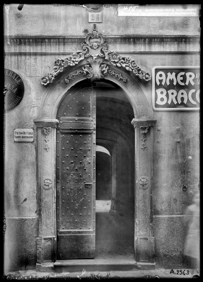 CH-NB - Locarno, Casa, Porta, vue d'ensemble - Collection Max van Berchem - EAD-7128