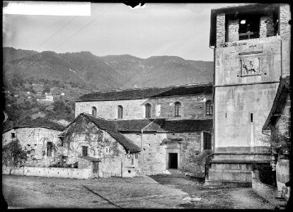 CH-NB - Locarno, Chiesa San Vittore, vue partielle extérieure - Collection Max van Berchem - EAD-7152