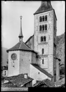 CH-NB - Naters, Kirche, vue partielle - Collection Max van Berchem - EAD-7629