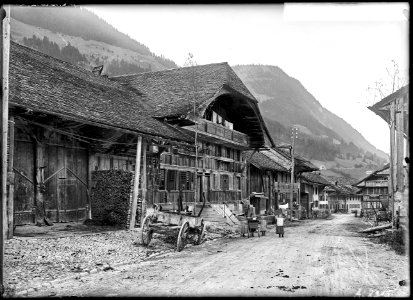 CH-NB - Neirivue, vue partielle - Collection Max van Berchem - EAD-6878