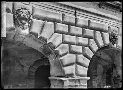 CH-NB - Luzern, Rathaus, vue partielle extérieure - Collection Max van Berchem - EAD-6716