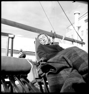 CH-NB - Nordatlantik- Schiffsüberfahrt - Annemarie Schwarzenbach - SLA-Schwarzenbach-A-5-10-049