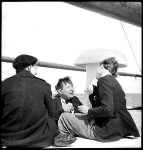CH-NB - Nordatlantik- Schiffsüberfahrt - Annemarie Schwarzenbach - SLA-Schwarzenbach-A-5-10-058