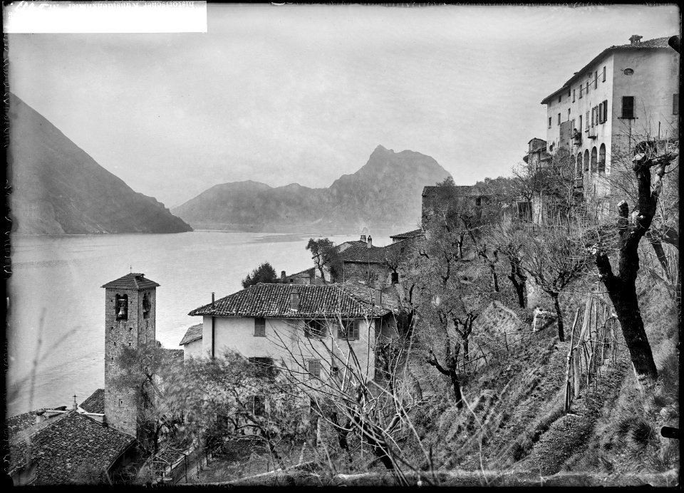 CH-NB - Lugano, Casa, vue partielle - Collection Max van Berchem - EAD-7124