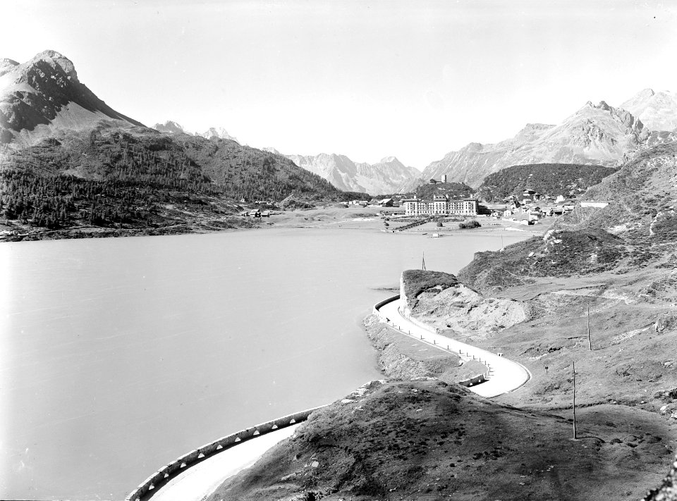 CH-NB - Maloja, Gesamtortsansicht - EAD-WEHR-6792-B