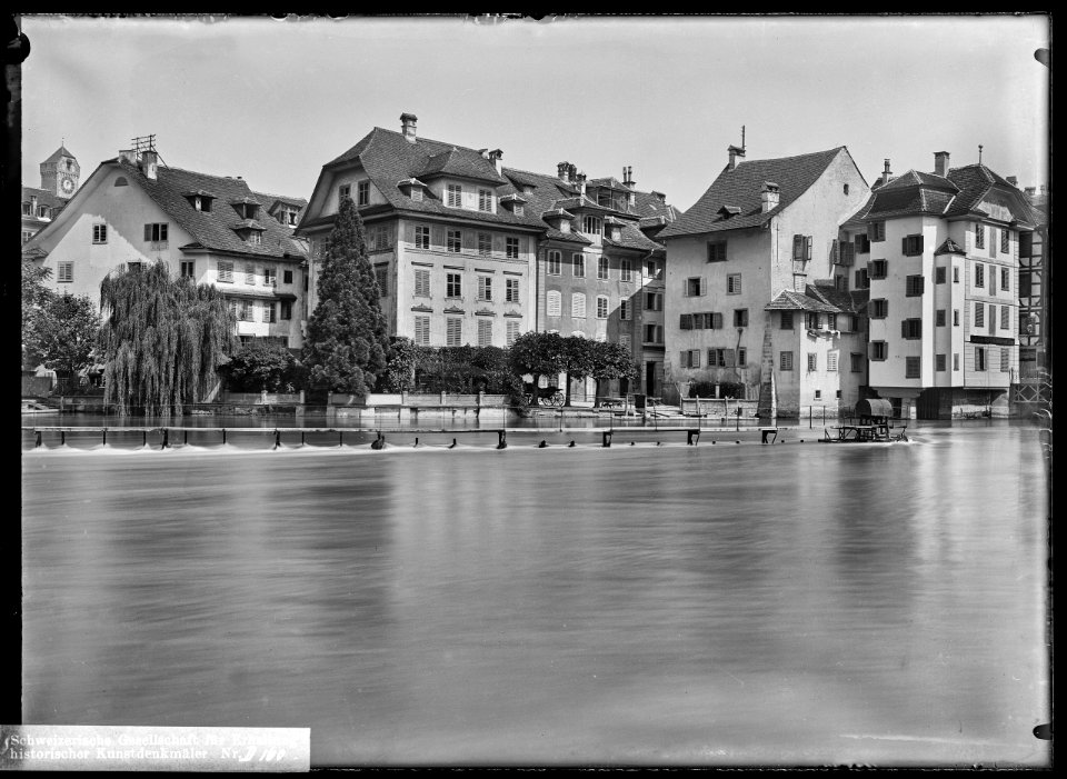 CH-NB - Luzern, Haus im Zöfli, vue d'ensemble - Collection Max van Berchem - EAD-6744