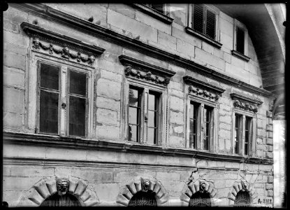 CH-NB - Luzern, Rathaus, vue partielle extérieure - Collection Max van Berchem - EAD-6727