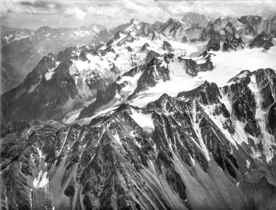 CH-NB - Mont-Blanc-Gruppe mit Pointe d'Orny - Eduard Spelterini - EAD-WEHR-32077-B