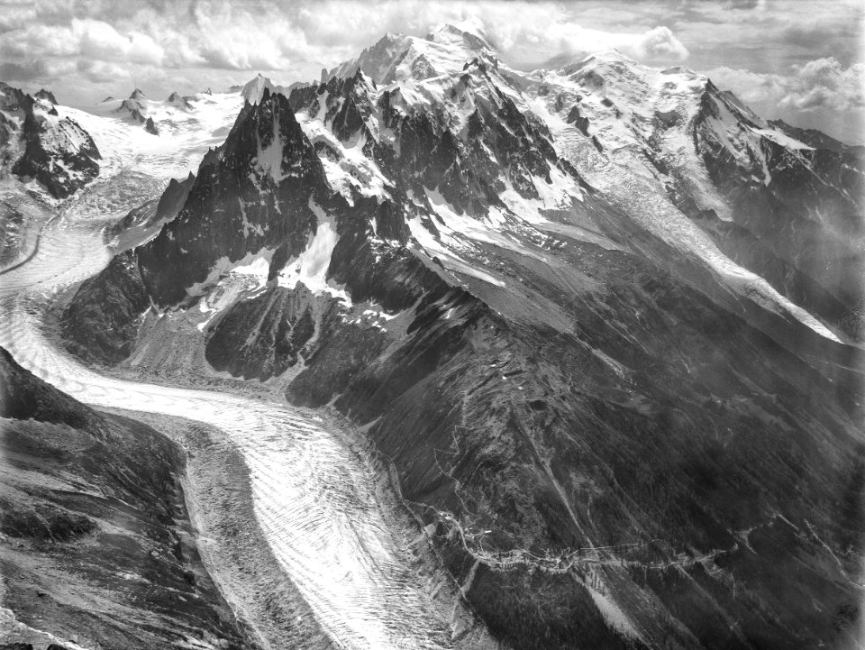 CH-NB - Mont-Blanc-Gruppe, Mont-Blanc du Tacul - Eduard Spelterini - EAD-WEHR-32080-B