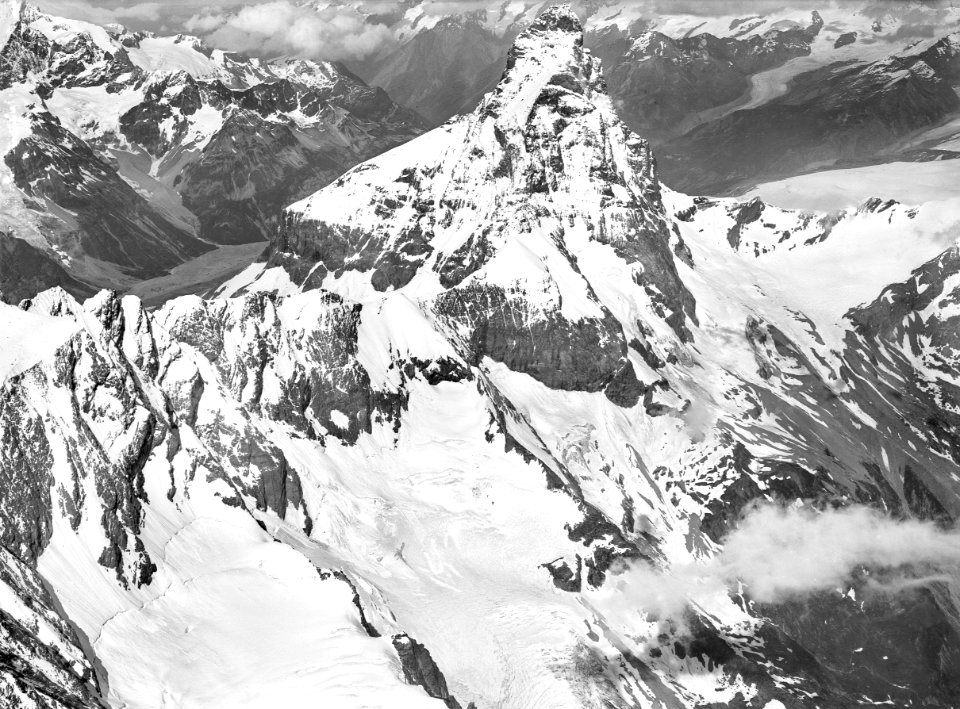 CH-NB - Matterhorn - Eduard Spelterini - EAD-WEHR-32003-A