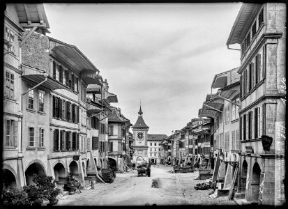 CH-NB - Murten, vue partielle - Collection Max van Berchem - EAD-6873