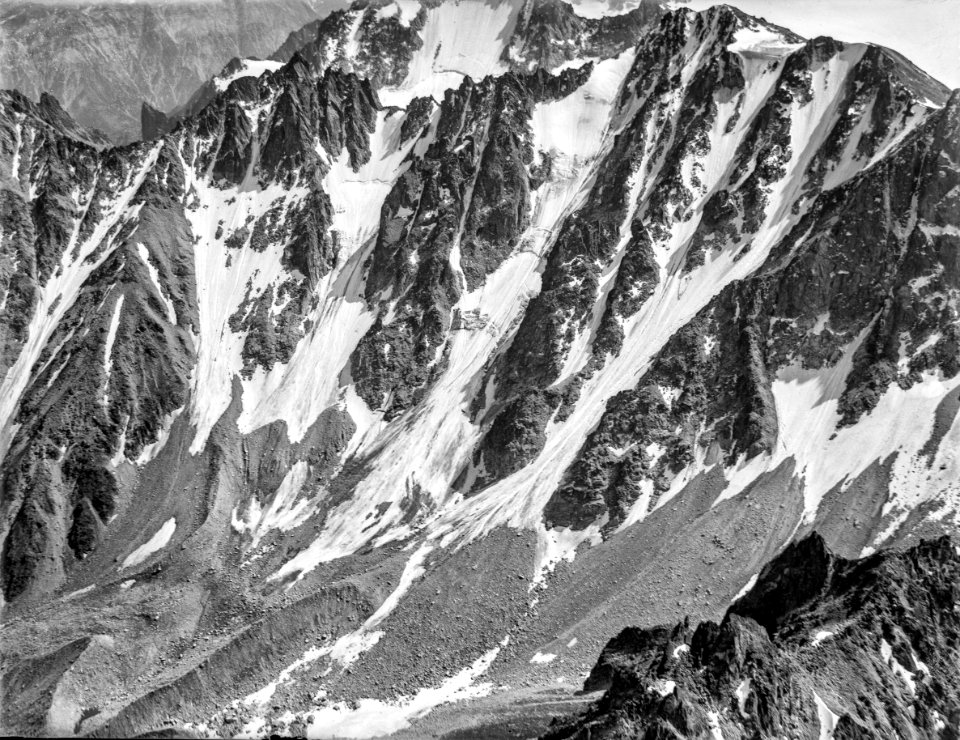 CH-NB - Mont-Blanc-Gruppe, Bergflanke - Eduard Spelterini - EAD-WEHR-32074-B