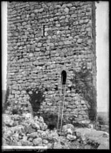 CH-NB - Niedergösgen, Burgruine, vue partielle - Collection Max van Berchem - EAD-6938