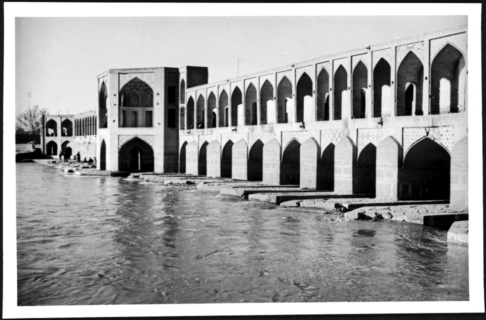 CH-NB - Persien, Isfahan- Khwaju Brücke - Annemarie Schwarzenbach - SLA-Schwarzenbach-A-5-04-114