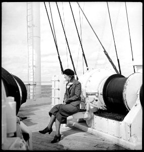 CH-NB - Nordatlantik- Schiffsüberfahrt - Annemarie Schwarzenbach - SLA-Schwarzenbach-A-5-10-048