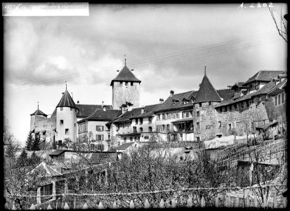 CH-NB - Murten, vue partielle - Collection Max van Berchem - EAD-6865