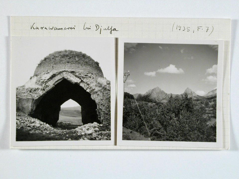 CH-NB - Persien, Djulfa- Gebäude u. Landschaft - Annemarie Schwarzenbach - SLA-Schwarzenbach-A-5-06-038