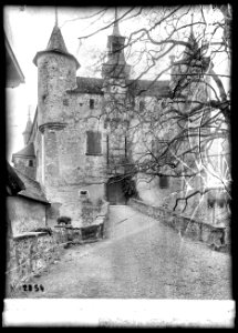 CH-NB - Oron, Château, vue partielle - Collection Max van Berchem - EAD-7420