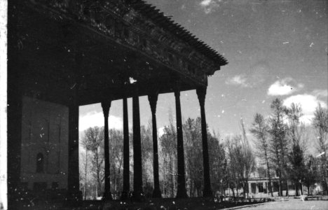 CH-NB - Persien, Isfahan- Palast der 40 Säulen (Lokalisierung unsicher) - Annemarie Schwarzenbach - SLA-Schwarzenbach-A-5-04-201