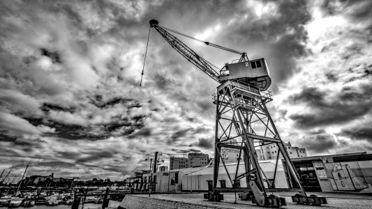 Harbor industrial loading
