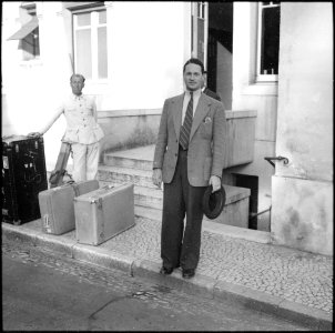 CH-NB - Portugal, Estoril- Menschen - Annemarie Schwarzenbach - SLA-Schwarzenbach-A-5-26-134
