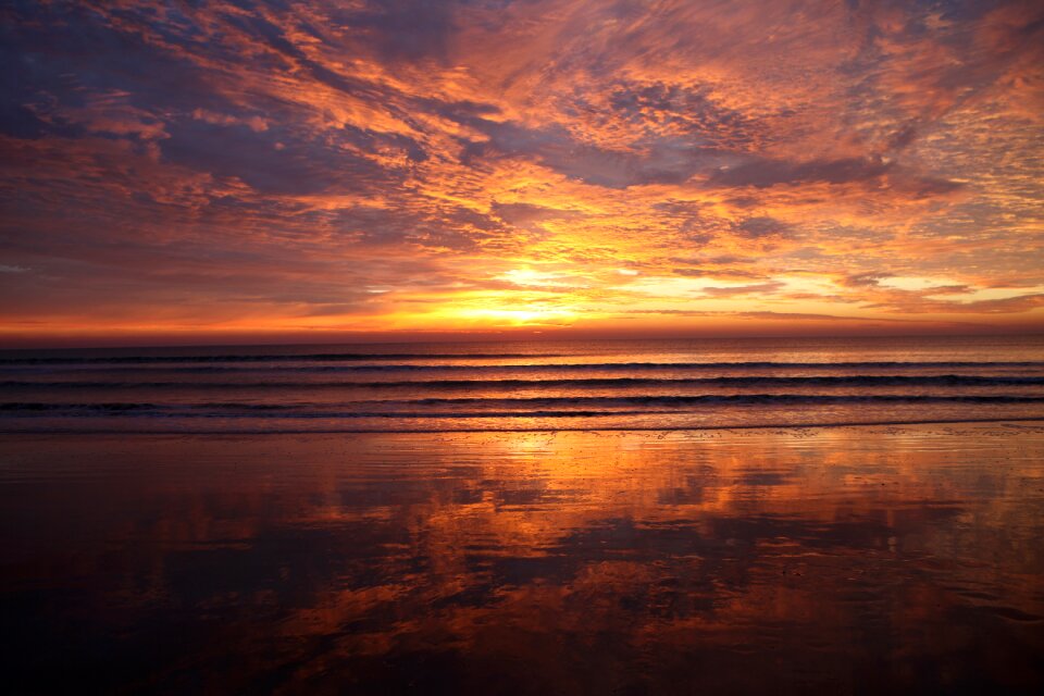 Twilight body of water dawn