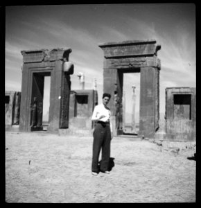 CH-NB - Persien, Persepolis- Barbara Hamilton-Wright - Annemarie Schwarzenbach - SLA-Schwarzenbach-A-5-07-148