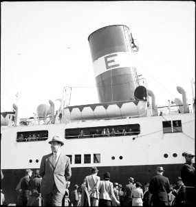 CH-NB - Portugal, Lissabon (Lisboa)- Schiff Excambion - Annemarie Schwarzenbach - SLA-Schwarzenbach-A-5-24-094
