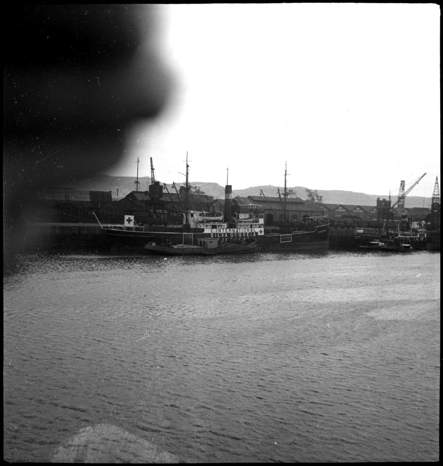 CH-NB - Portugal, Lissabon (Lisboa)- Schiff Silva Gouveia - Annemarie Schwarzenbach - SLA-Schwarzenbach-A-5-24-069