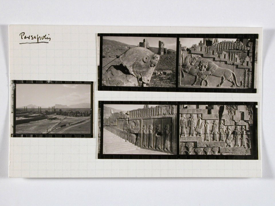 CH-NB - Persien, Persepolis- Ruinen u. Reliefs - Annemarie Schwarzenbach - SLA-Schwarzenbach-A-5-04-161