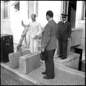 CH-NB - Portugal, Estoril- Menschen - Annemarie Schwarzenbach - SLA-Schwarzenbach-A-5-26-135