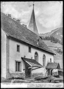 CH-NB - Rossinière, Eglise, vue partielle - Collection Max van Berchem - EAD7504