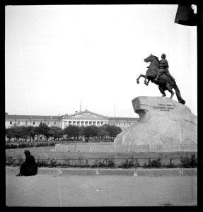 CH-NB - Russland, Leningrad (Sankt Petersburg)- Reiterstandbild - Annemarie Schwarzenbach - SLA-Schwarzenbach-A-5-13-164