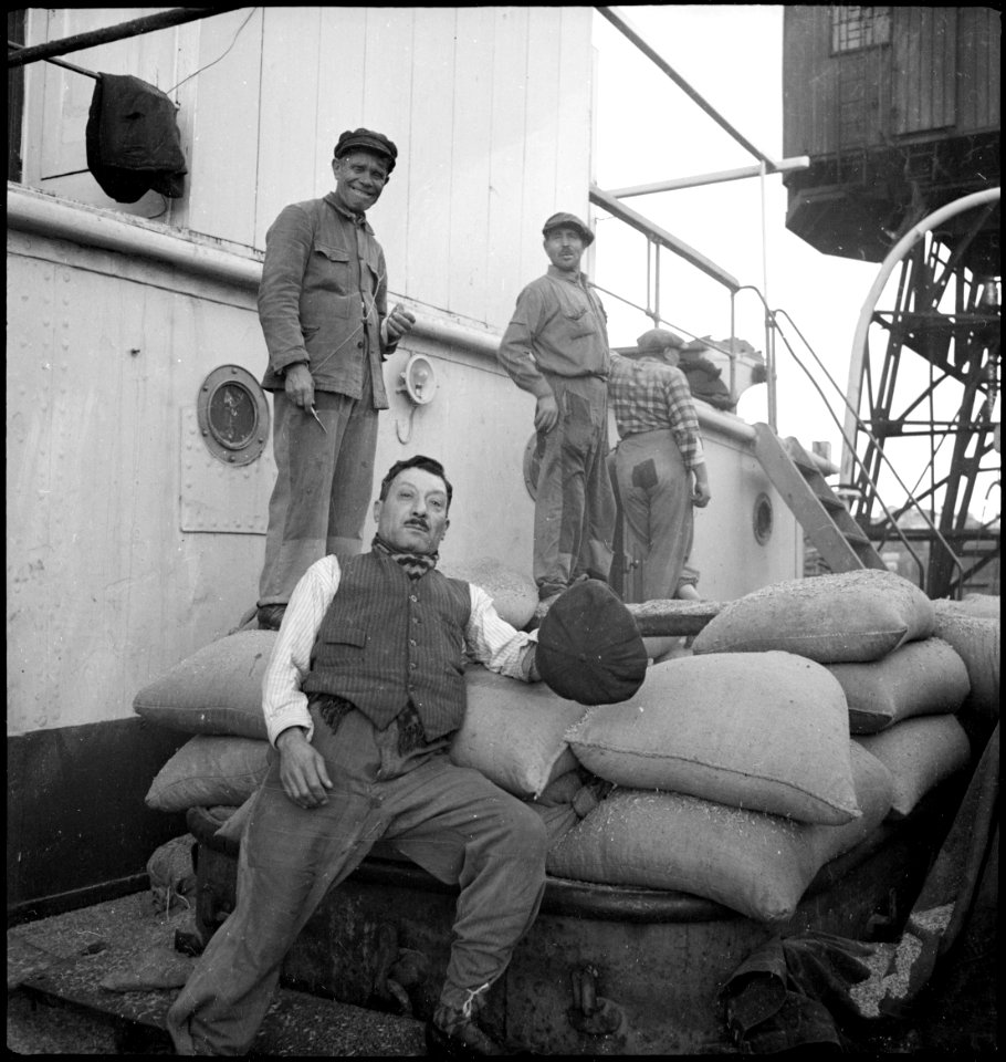 CH-NB - Portugal, Lissabon (Lisboa)- Hafen - Annemarie Schwarzenbach - SLA-Schwarzenbach-A-5-24-064
