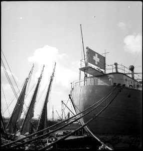 CH-NB - Portugal, Lissabon (Lisboa)- Schiff Nereus - Annemarie Schwarzenbach - SLA-Schwarzenbach-A-5-24-081