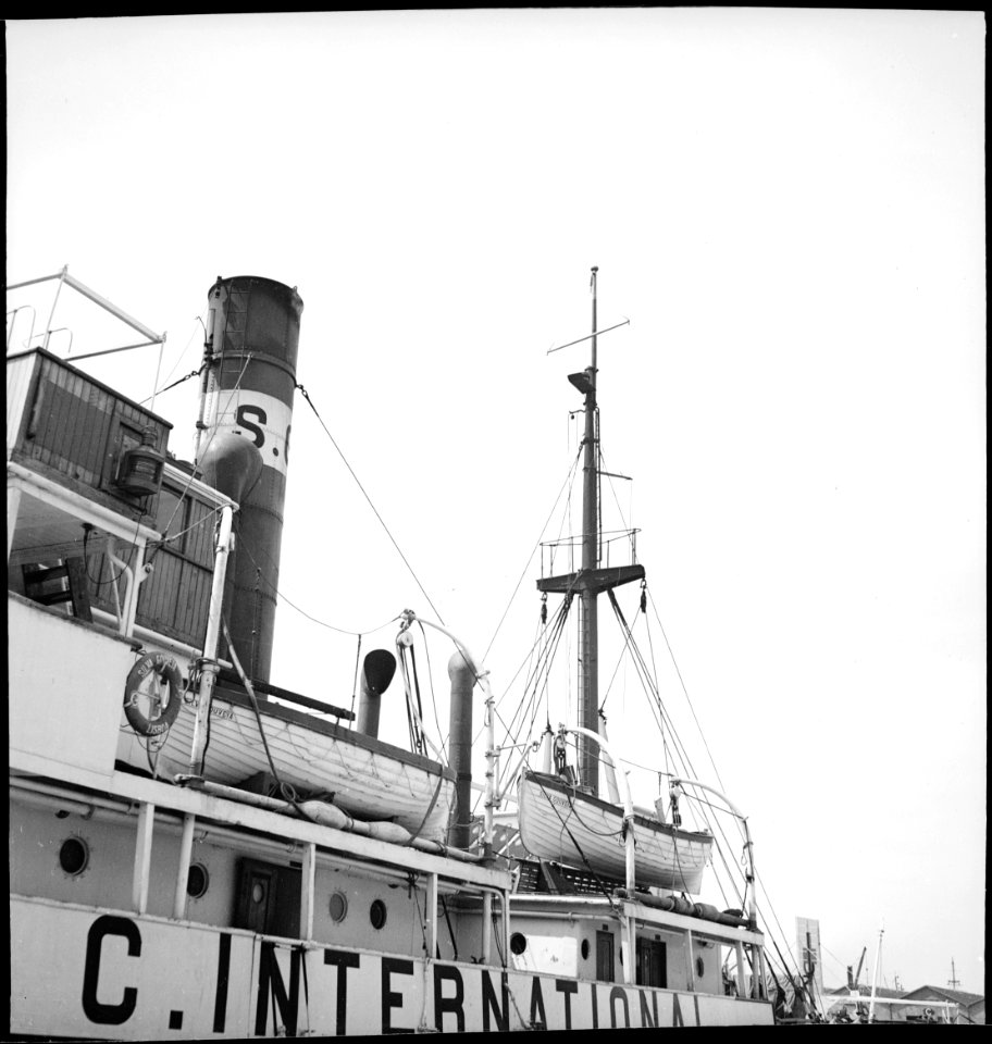 CH-NB - Portugal, Lissabon (Lisboa)- Schiff Silva Gouveia - Annemarie Schwarzenbach - SLA-Schwarzenbach-A-5-24-077
