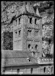 CH-NB - Saint-Maurice, Abbaye, vue partielle - Collection Max van Berchem - EAD-7641